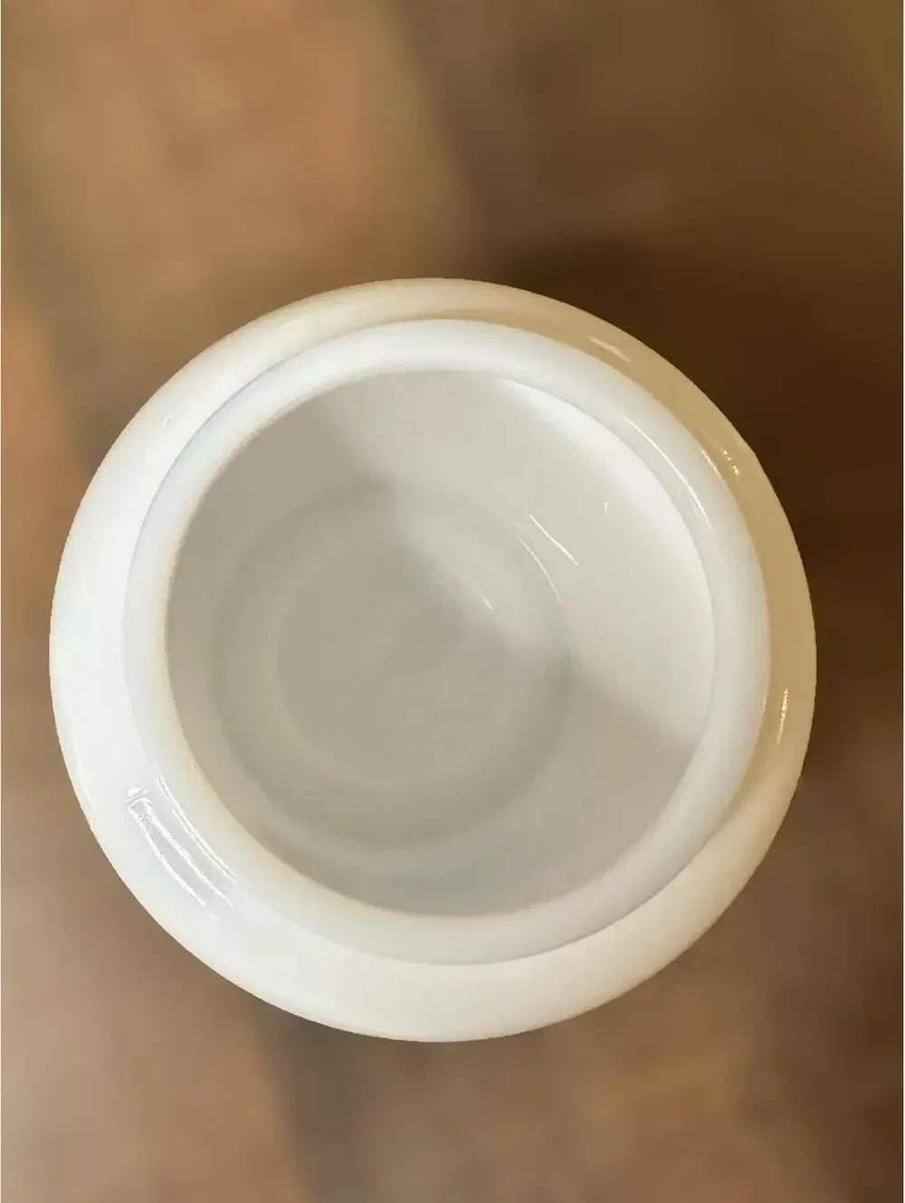 Vintage-Style White Porcelain Lidded Jar with Bird & Floral Motif